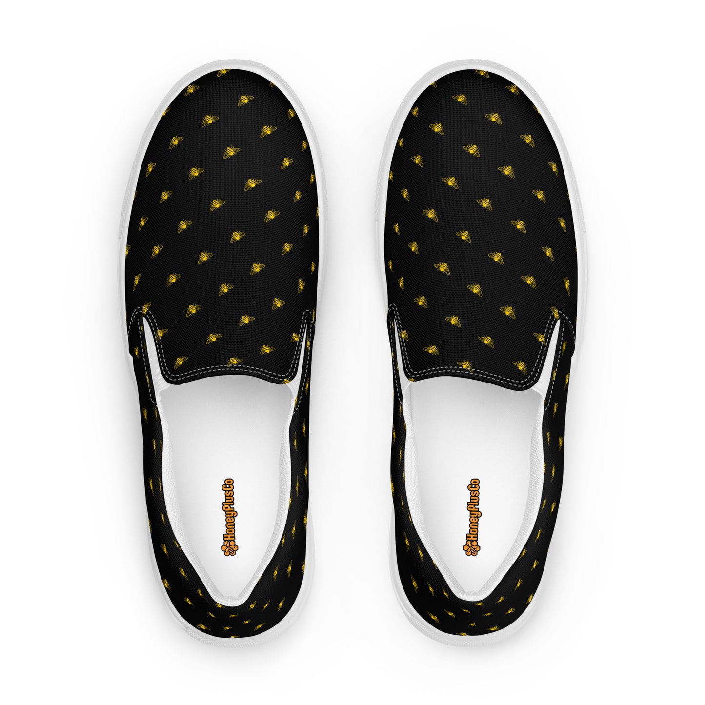 HoneyPlusCo Merch | Honey Bee Women’s Slip On Canvas Shoes Style 7