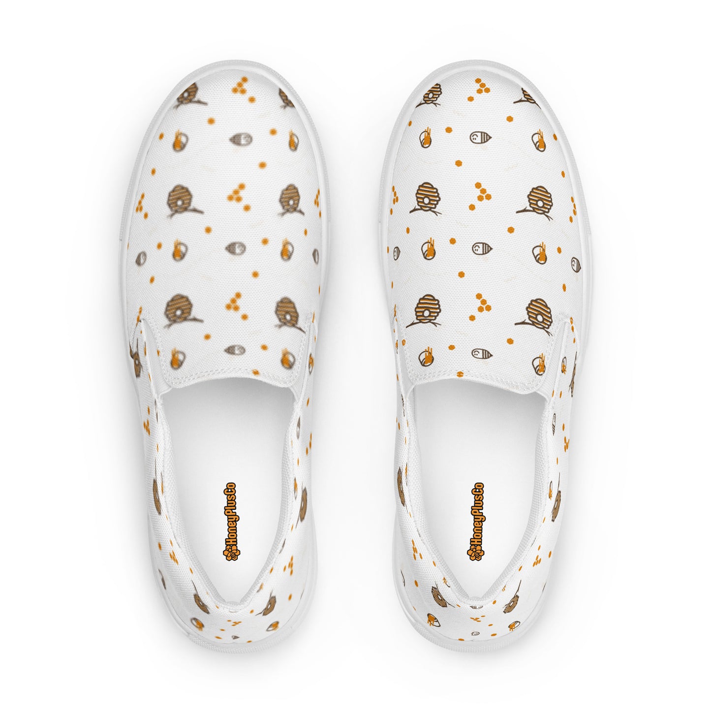 HoneyPlusCo Merch | Honey Bee Women’s Slip On Canvas Shoes Style 12