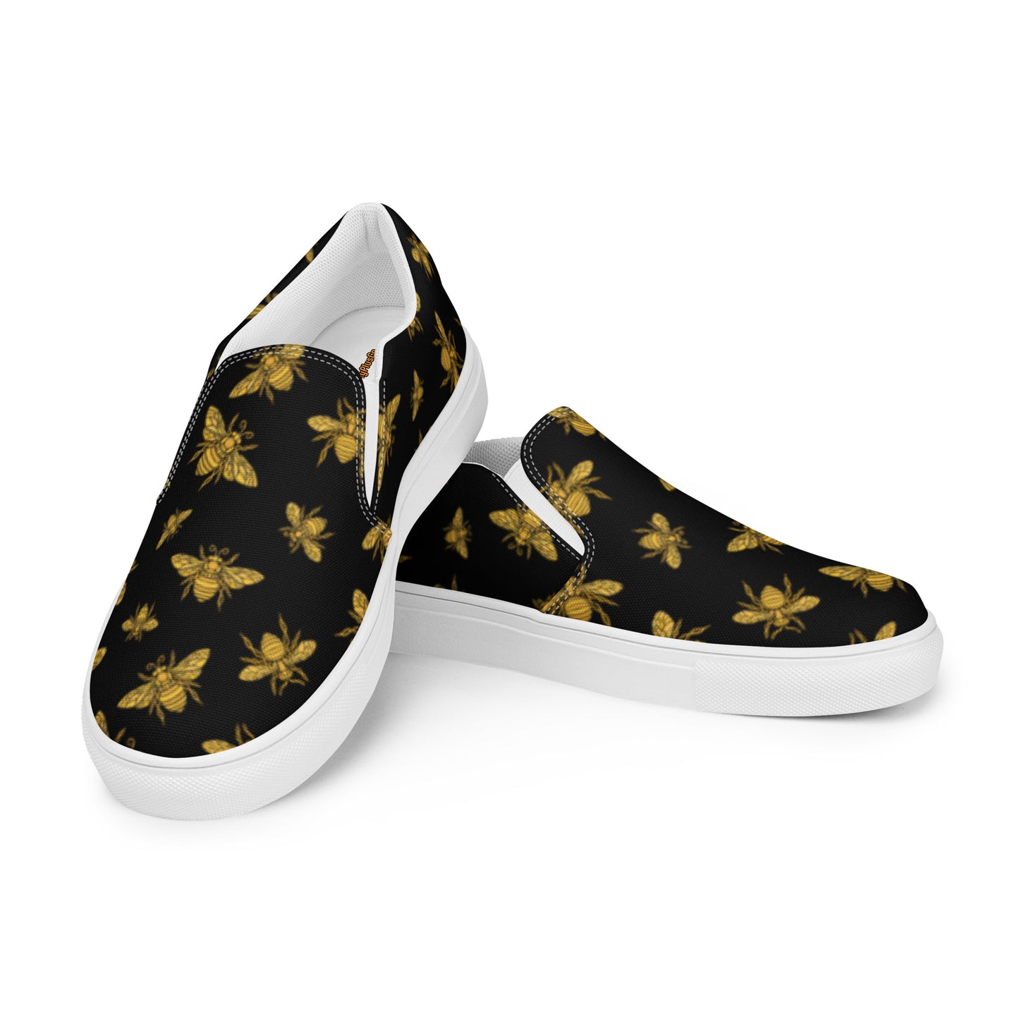 HoneyPlusCo Merch | Honey Bee Women’s Slip On Canvas Shoes Style 9