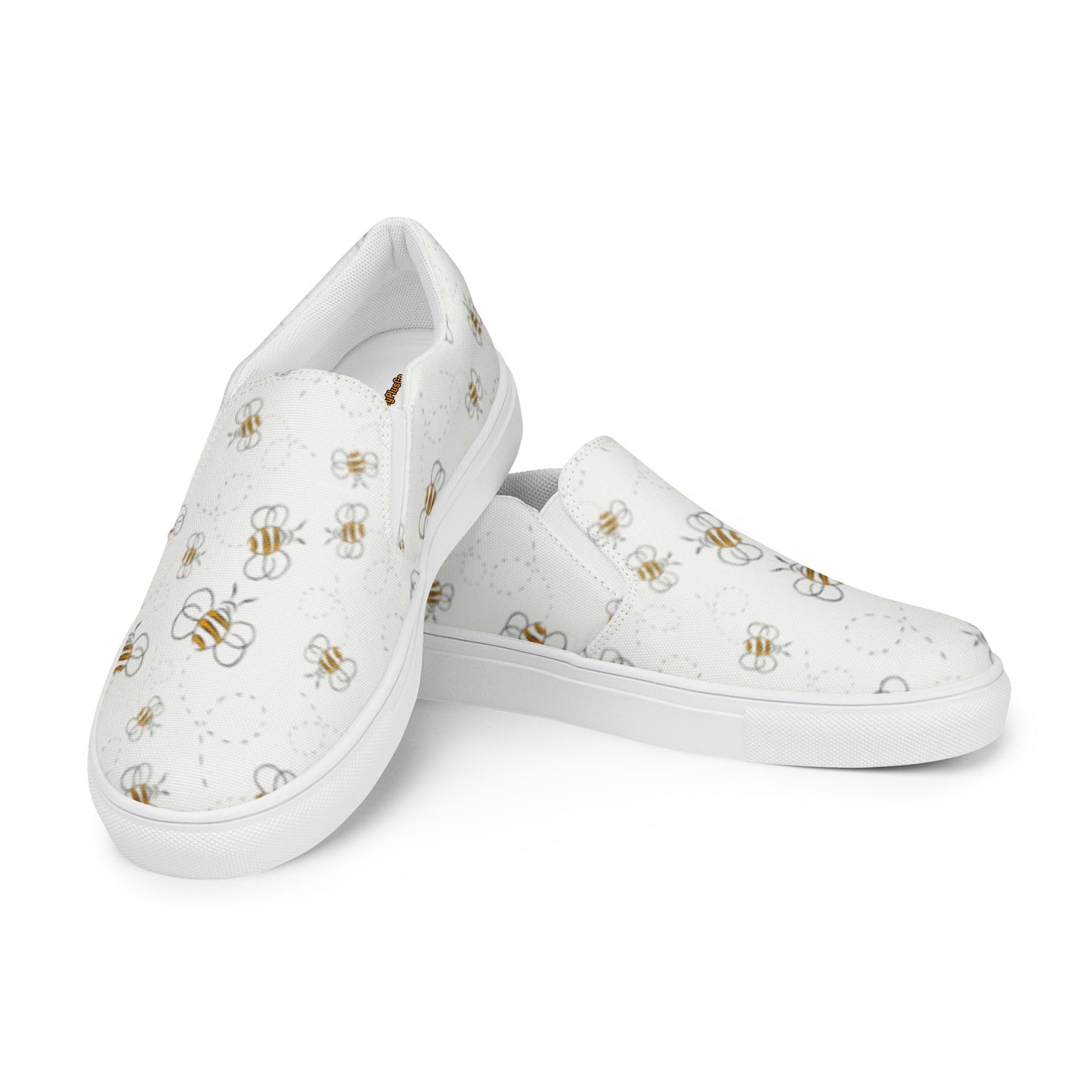 HoneyPlusCo Merch | Honey Bee Women’s Slip On Canvas Shoes Style 10