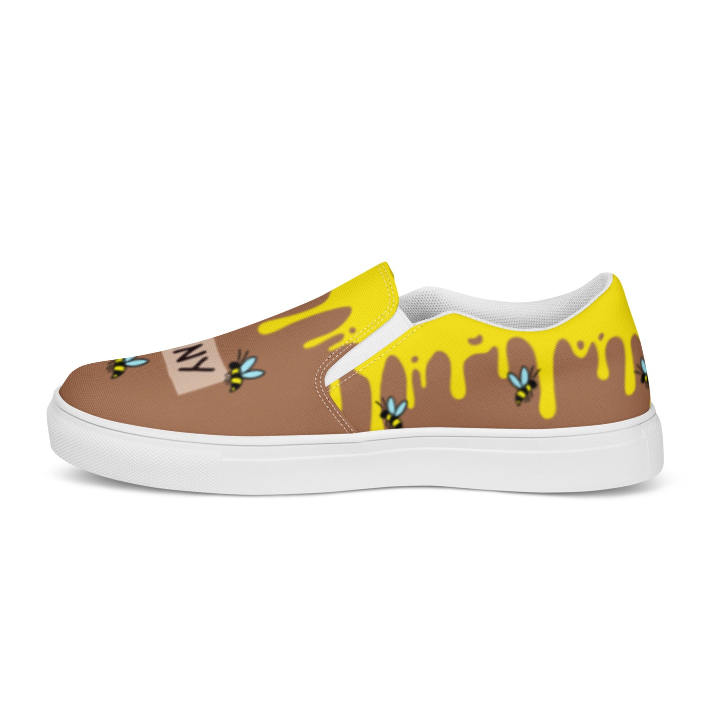 HoneyPlusCo Merch | Honey Bee Women’s Slip On Canvas Shoes Style 8
