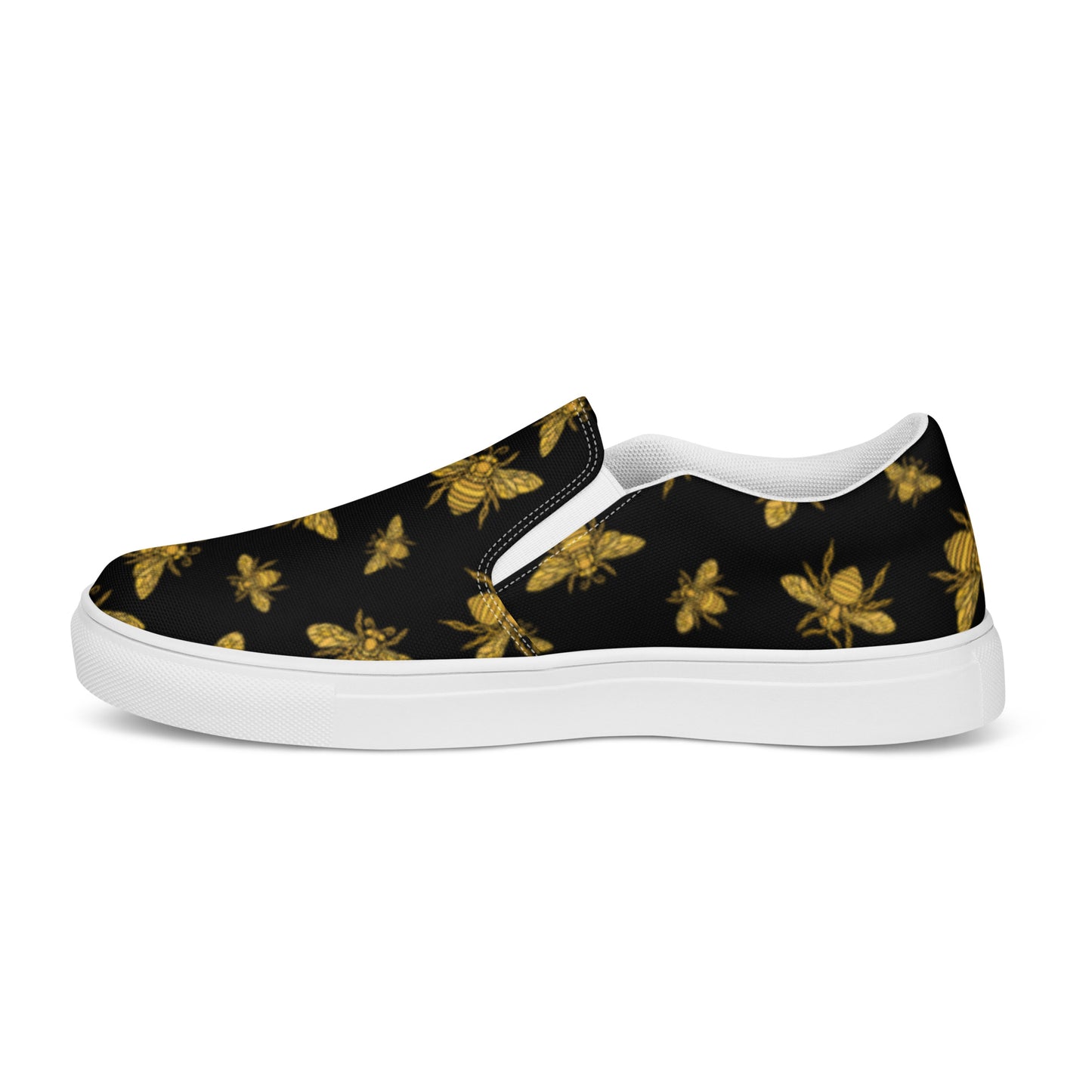HoneyPlusCo Merch | Honey Bee Women’s Slip On Canvas Shoes Style 9