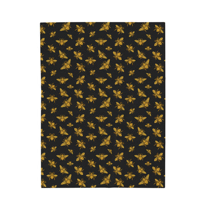 HoneyPlusCo Merch | Honey Bee Plush Blanket Style 9