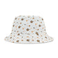 HoneyPlusCo Merch | Honey Bee Bucket Hat - Full Print Style 12