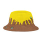 HoneyPlusCo Merch | Honey Bee Bucket Hat - Full Print Style 8