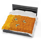 HoneyPlusCo Merch | Honey Bee Plush Blanket Style 1