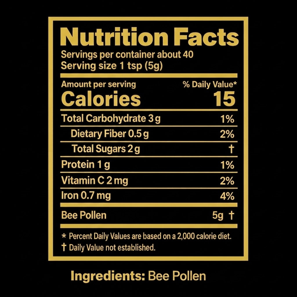 HoneyPlusCo | 100% Natural Raw Bee Pollen