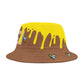 HoneyPlusCo Merch | Honey Bee Bucket Hat - Full Print Style 8
