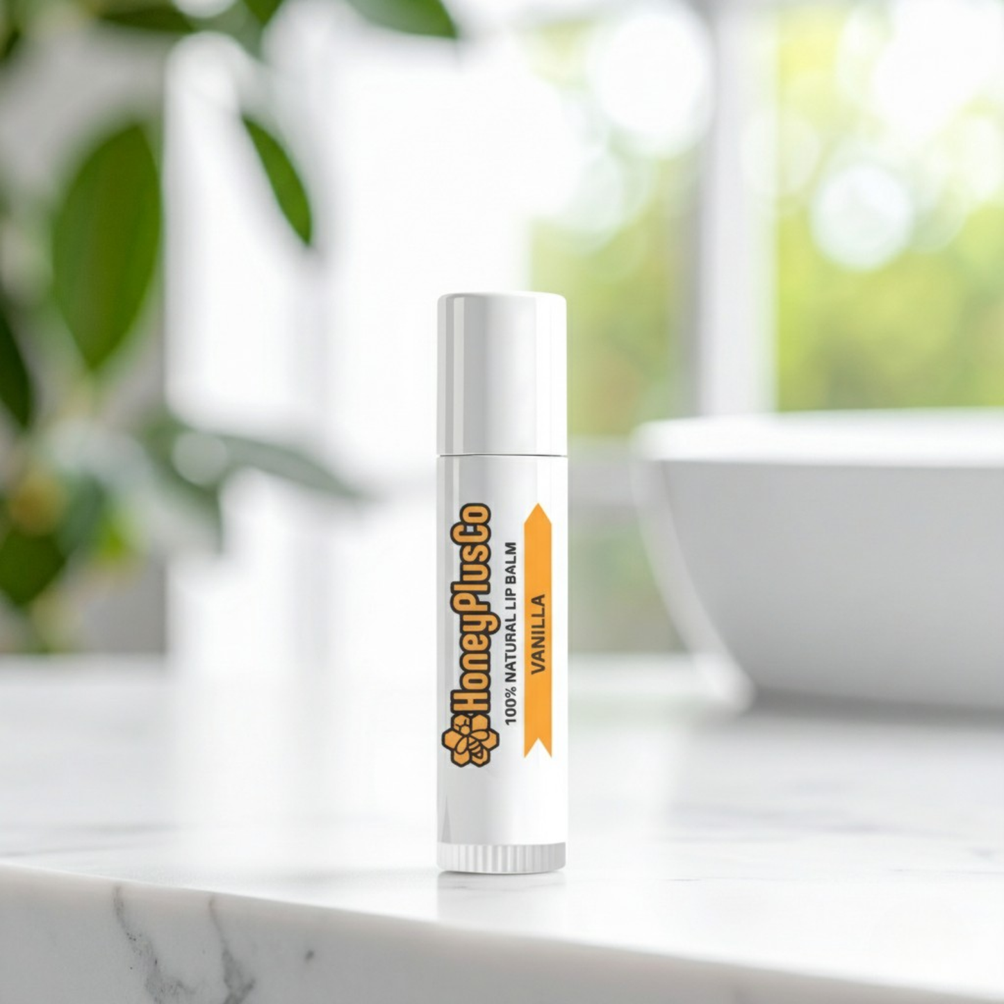 HoneyPlusCo | 100% Natural Beeswax Lip Balm
