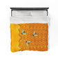 HoneyPlusCo Merch | Honey Bee Plush Blanket Style 1