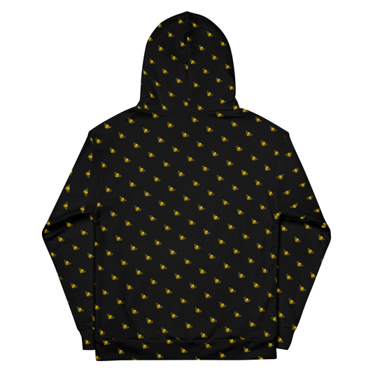 HoneyPlusCo Merch | Honey Bee Hoodie - Full Print Style 7