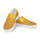 HoneyPlusCo Merch | Honey Bee Men’s Slip On Canvas Shoes Style 1