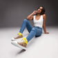 HoneyPlusCo Merch | Honey Bee Women’s High Top Canvas Shoes Style 8