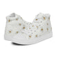 HoneyPlusCo Merch | Honey Bee Women’s High Top Canvas Shoes Style 10